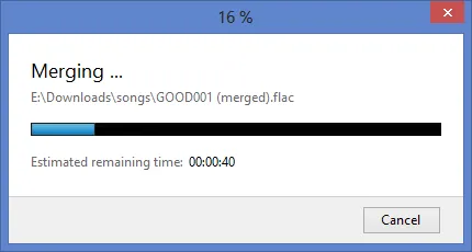 Merging in progress