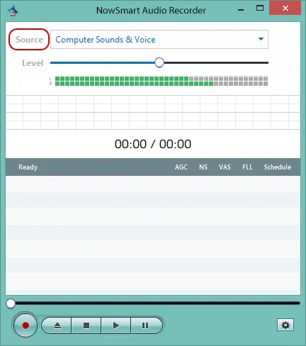 Opening the Windows Sound control panel from Source